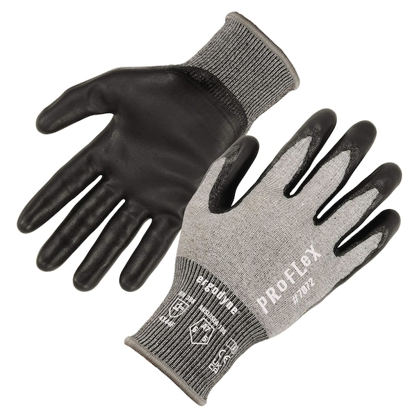 Ergodyne ANSI A7 Nitrile Coated CR Gloves, Gray, Size XXL, PR 7072 - main